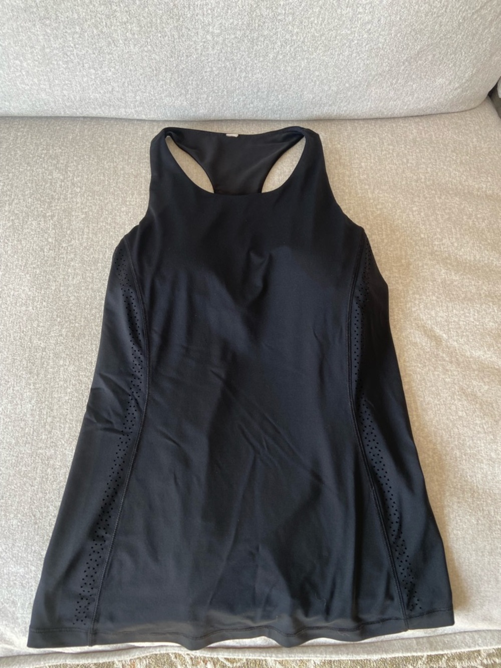 Lululemon Black Align Athletic Tank Top with Built-in Bra Size 4